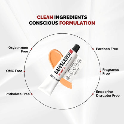 Chosen Tintense Beige Shade Tinted Sunscreen SPF 50+ Pa++++ 6-Hour Water Resistance, No White Cast