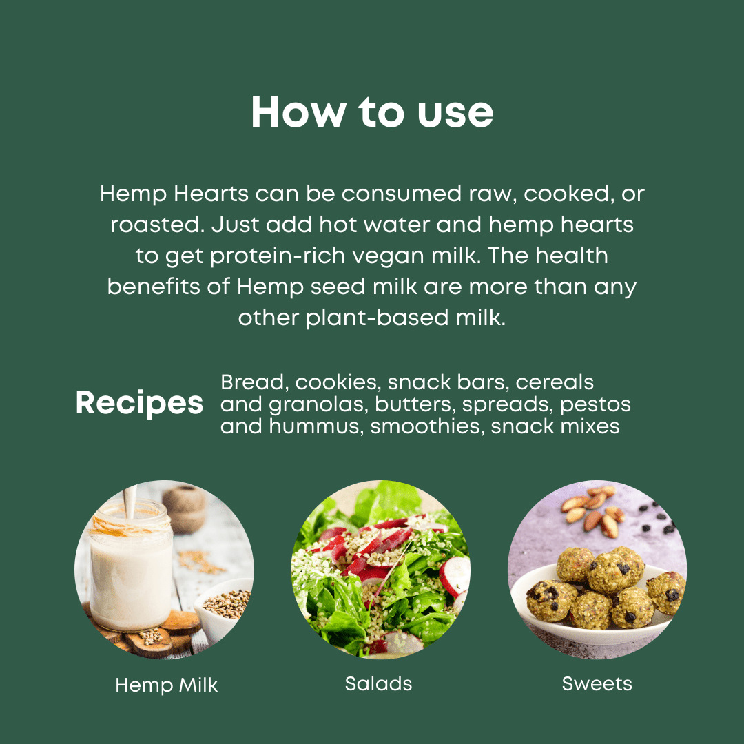 Health Horizons Hemp Hearts - 125 gms