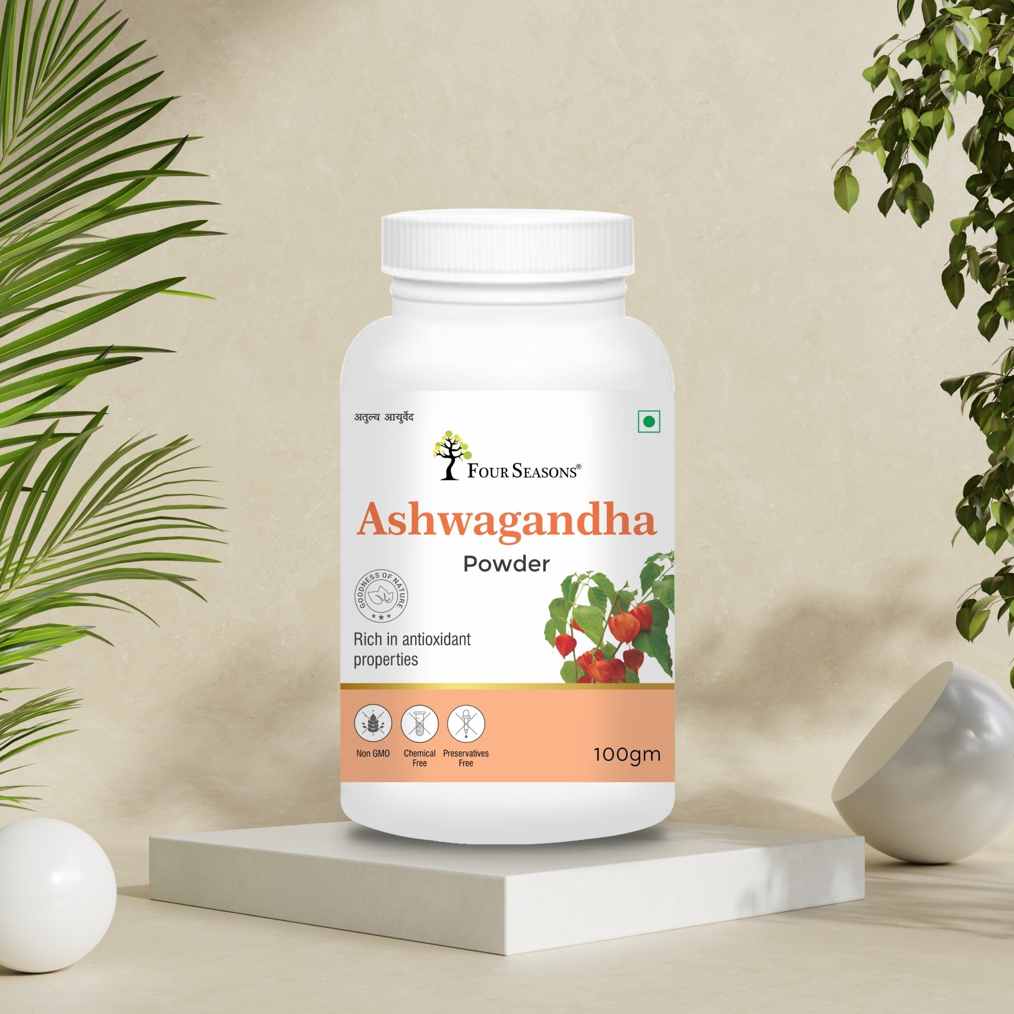Four Seasons Ashwagandha Powder - 100 gms