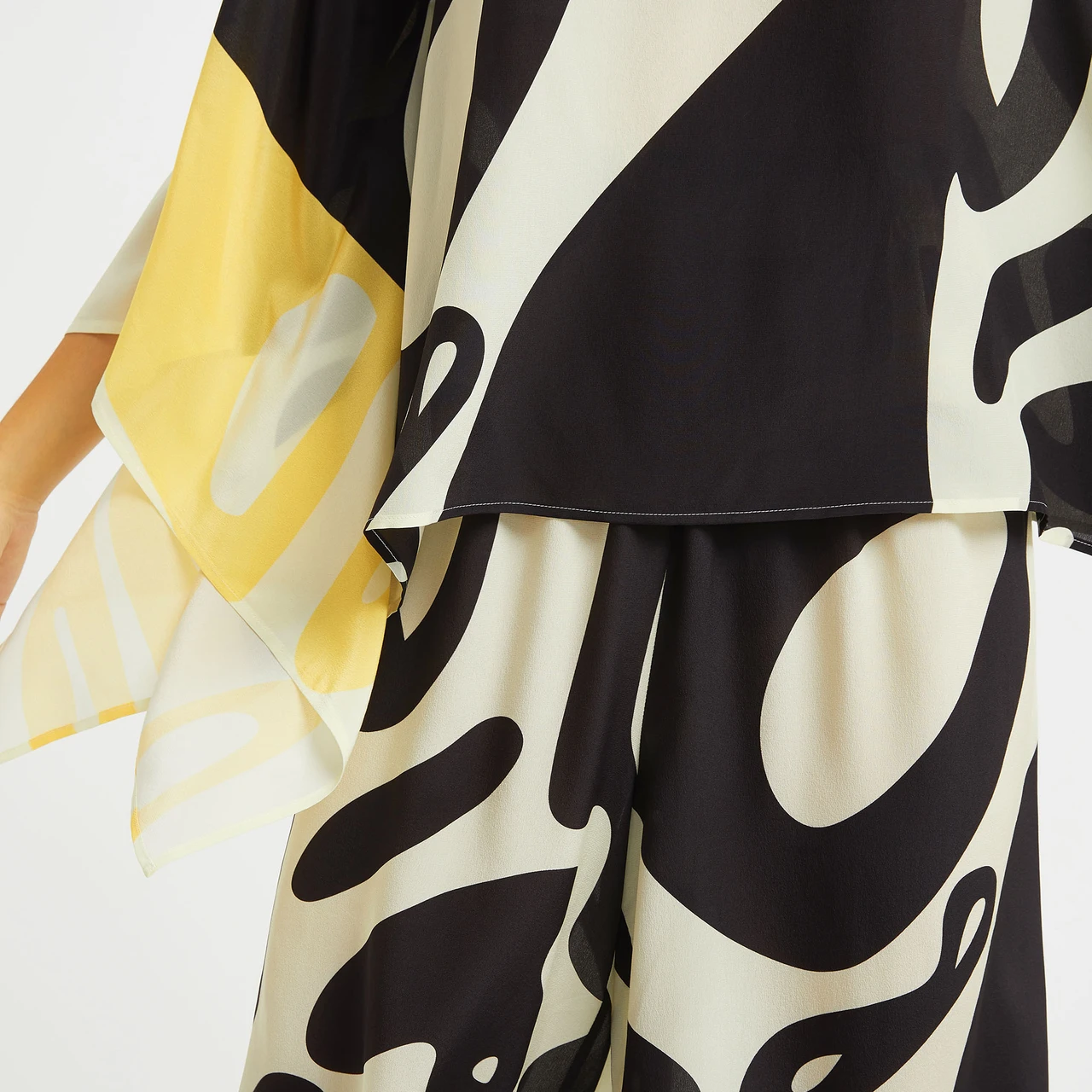 Silk Crepe Co-ord Set For Women's