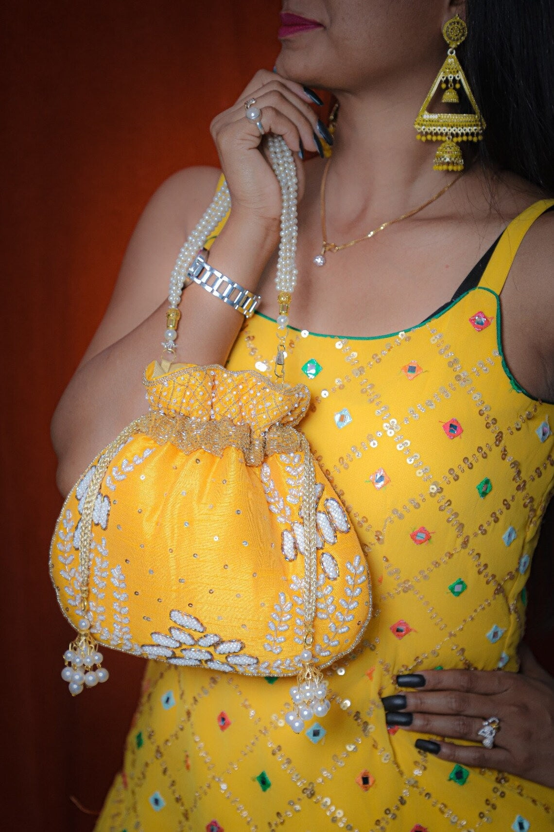 Designer Potli Bag Ethnic Potli For Women's Potli Bags