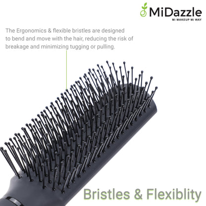 MiDazzle Hair Brush (Wooden) MIHB0036
