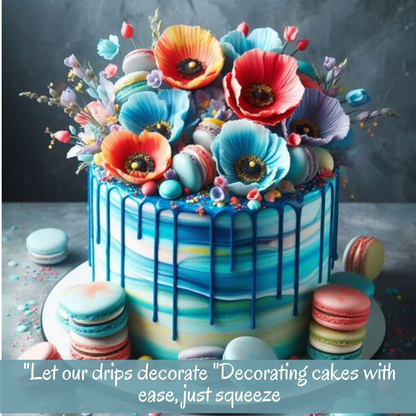 Confect Poppy Blue | Edible Drips