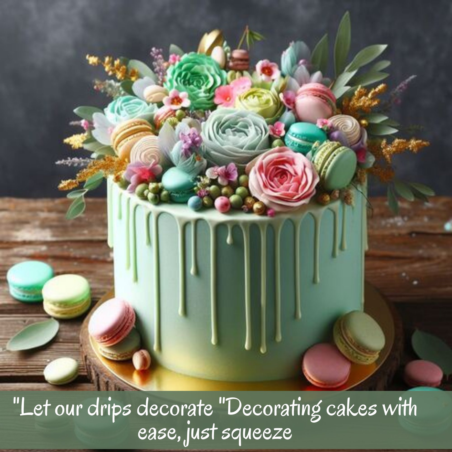 Confect Mint Green | Edible Drips