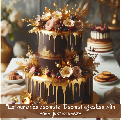 Confect Glistening Gold | Edible Drips