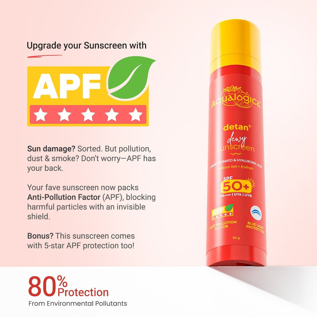 Aqualogica Detan+ Dewy Sunscreen SPF 50+ PA+++ - 50 gms