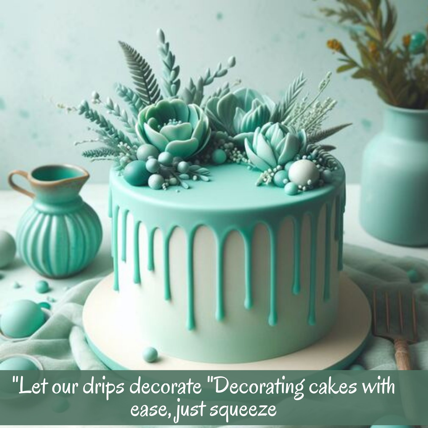 Confect Totally Teal | Edible Drips