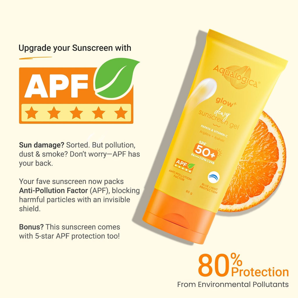 Aqualogica Glow+ Dewy Sunscreen SPF 50+ PA++++ - 80 gms
