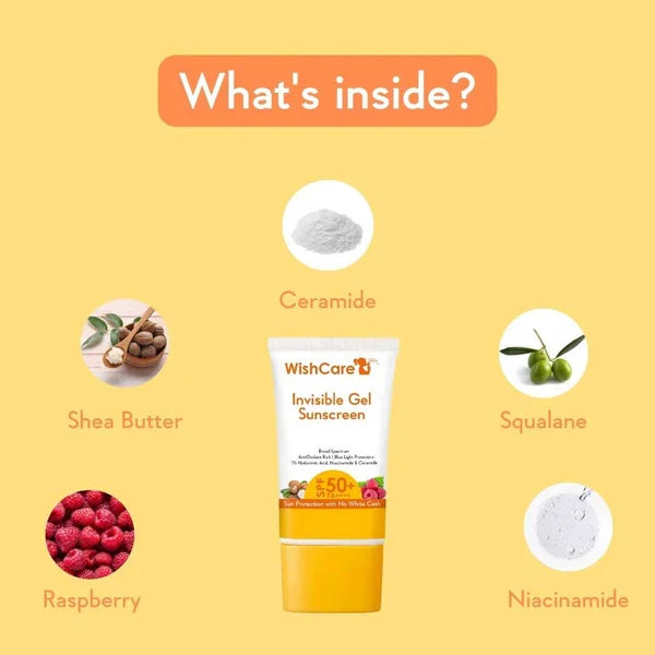 Invisible Gel SPF50 Ceramide Sunscreen
