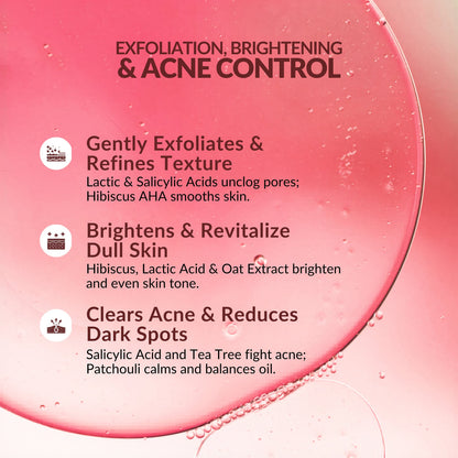 Velleja Exfoliating Body Wash with Salicylic Acid for Body Acne & Rough Bumpy Skin | Reduce Strawberry Legs