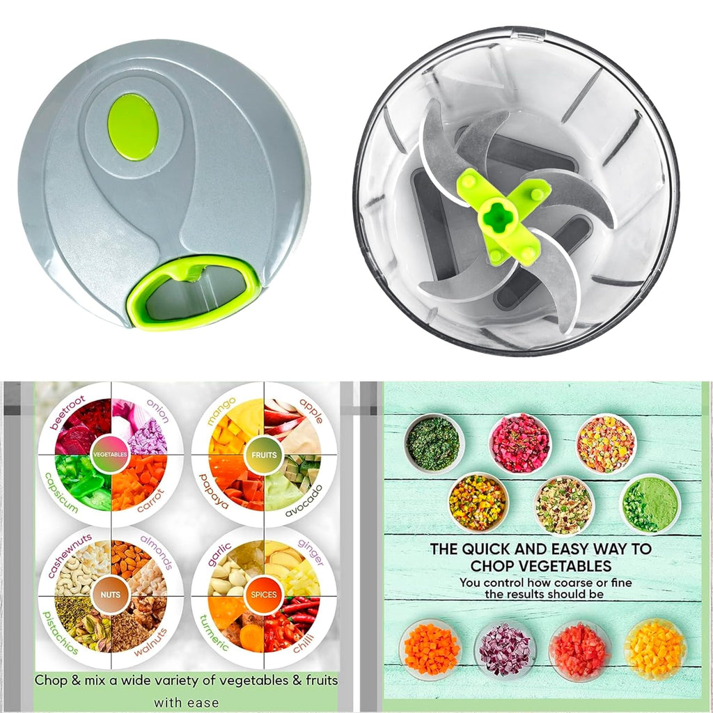 Large Handy and Compact Chopper - 1000ml