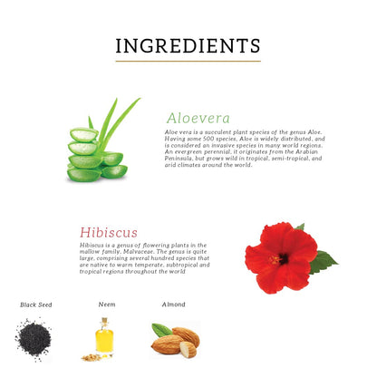 Khadi Natural Hibiscus & Aloe Vera Hair Oil Oil for Frizzy Hair Silicone & Mineral Oil Free Suitable for All Hair Types Powered Botanics
