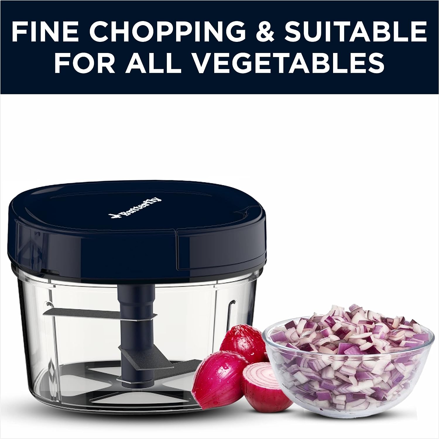 Black Premium Plastic Vegetable & fruits Chopper
