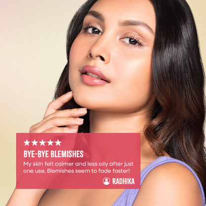 Nykaa Strawberry + Argan Oil Sheet Mask For Acne Prone Skin - Formulated In Korea