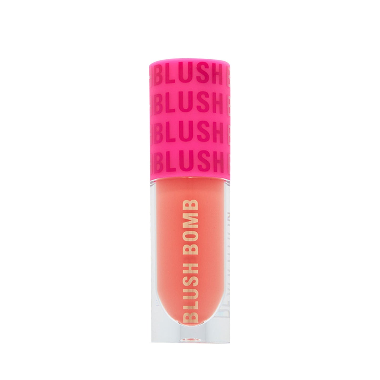 Makeup Revolution Bomb Cream Blusher-Lightweight Creamy Formula-Enriched With Vitamin E - Glam Orange