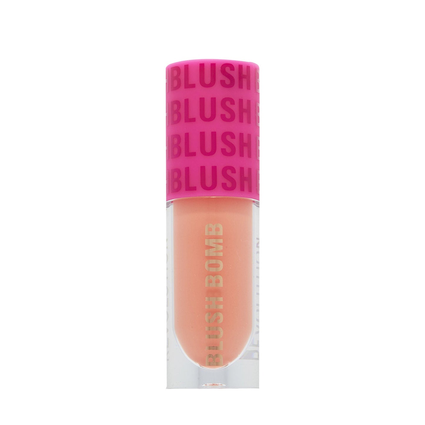 Makeup Revolution Bomb Cream Blusher-Lightweight Creamy Formula-Enriched With Vitamin E - Peach Filter