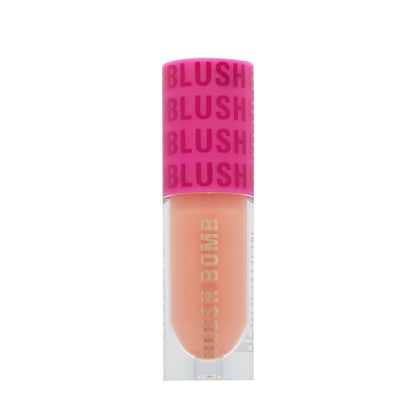 Makeup Revolution Bomb Cream Blusher-Lightweight Creamy Formula-Enriched With Vitamin E - Peach Filter