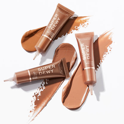 Makeup Revolution Superdewy Liquid Bronzer - Fair To Right
