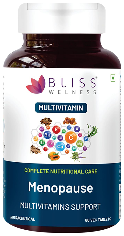 Bliss Welness Menopause Multivitamin Support Veg Tablet