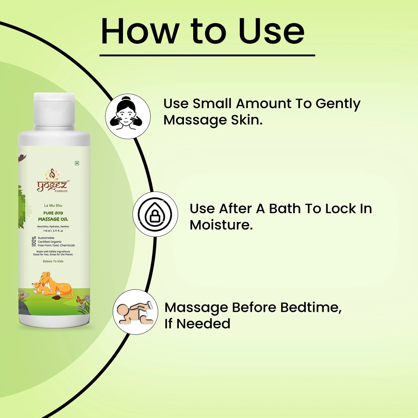 Yogez La Mu Shu Pure Joy Massage Oil