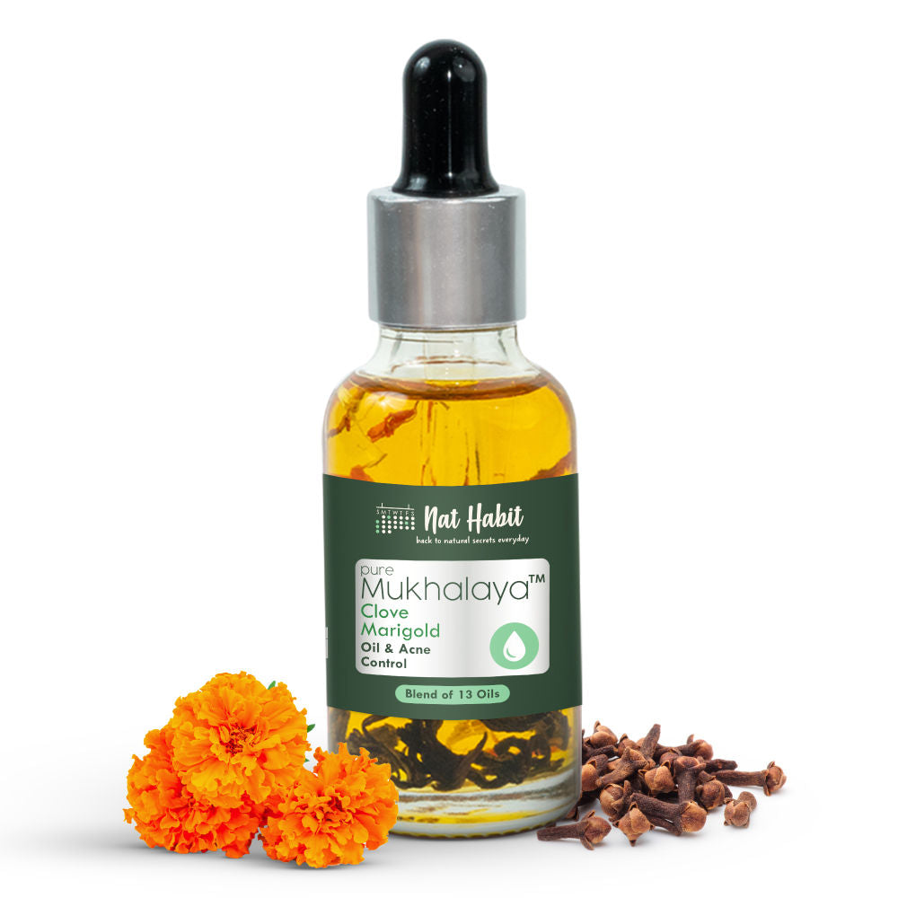 Nat Habit Pure Clove Marigold Mukhalaya - 30 ml