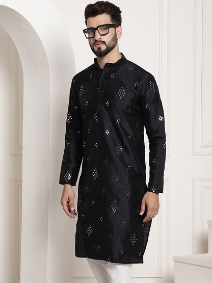 Sojanya Ethnic Motifs Embroidered Thread Work Kurta