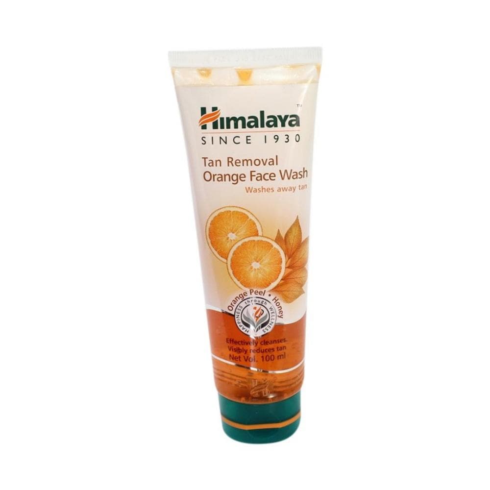 Himalaya Tan Removal Orange Face Wash - 100 ml