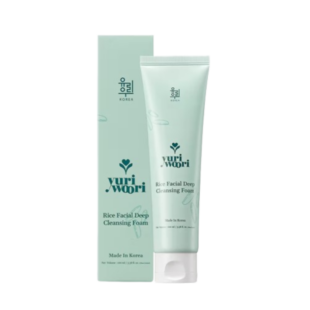 Yuri Woori Rice Facial Deep Cleansing Foam