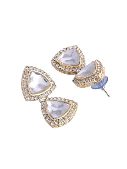 VOJ Women Silver Color stainless steel Jewellery Set