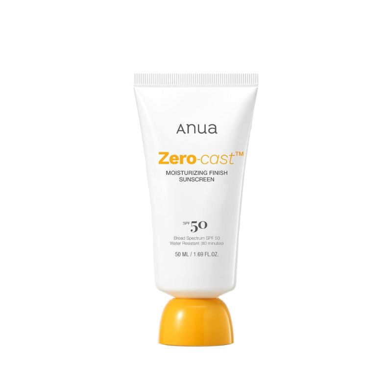 Anua Zero-Cast Moisturizing Finish Sunscreen SPF50+ PA++++ - 50 ml