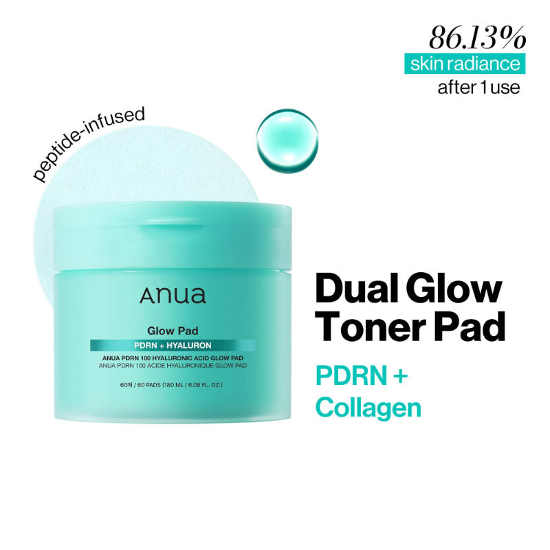 Anua Pdrn 100 Hyaluronic Acid Glow Pad - 180 ml