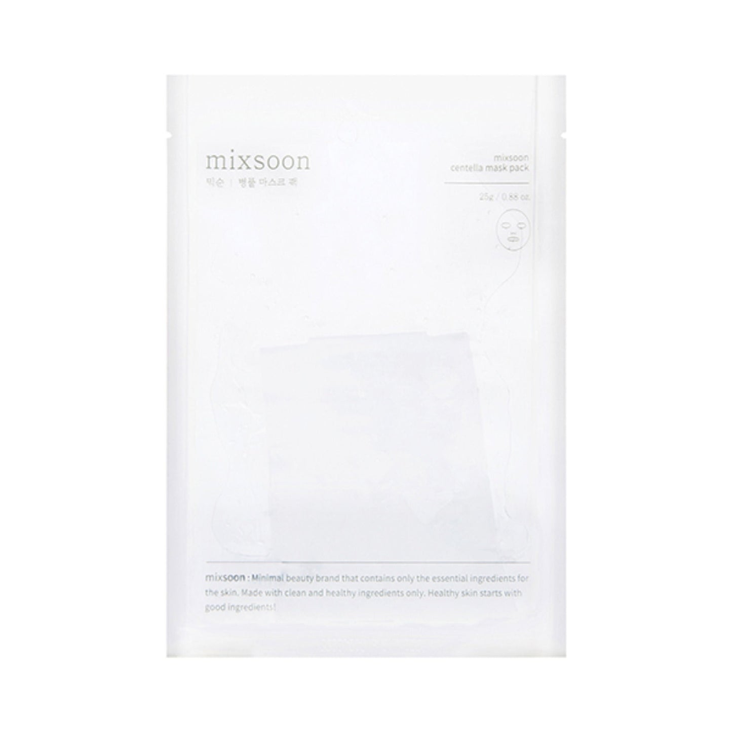 Mixsoon Centella Mask Pack, Calms Redness, Soothes Sensitive & Acne-Prone Skin