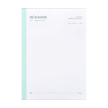 Mixsoon Centella Mask Pack, Calms Redness, Soothes Sensitive & Acne-Prone Skin