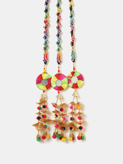 Ruby Raang Golden Work Parandi