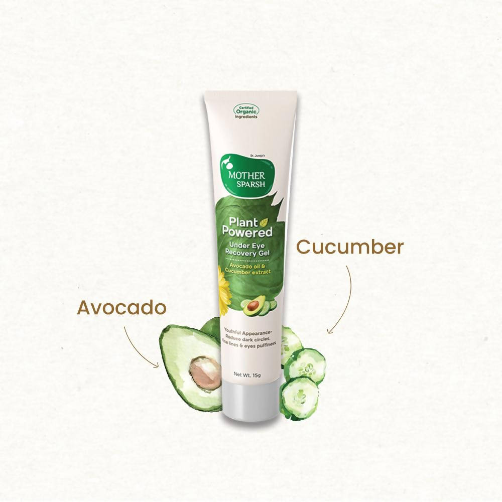 Mother Sparsh Plant Powered Under Eye Recovery Gel - 15 gms