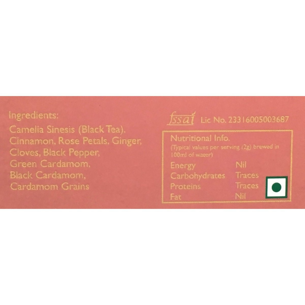 Tassyam Organics Chai Rose Black Tea