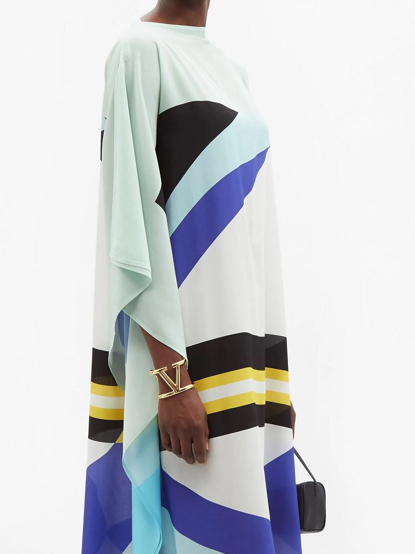 Beach Wear Chelsea Georgette Printed Kaftan J5648