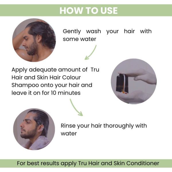 Tru Hair Colour Shampoo - 180 ml