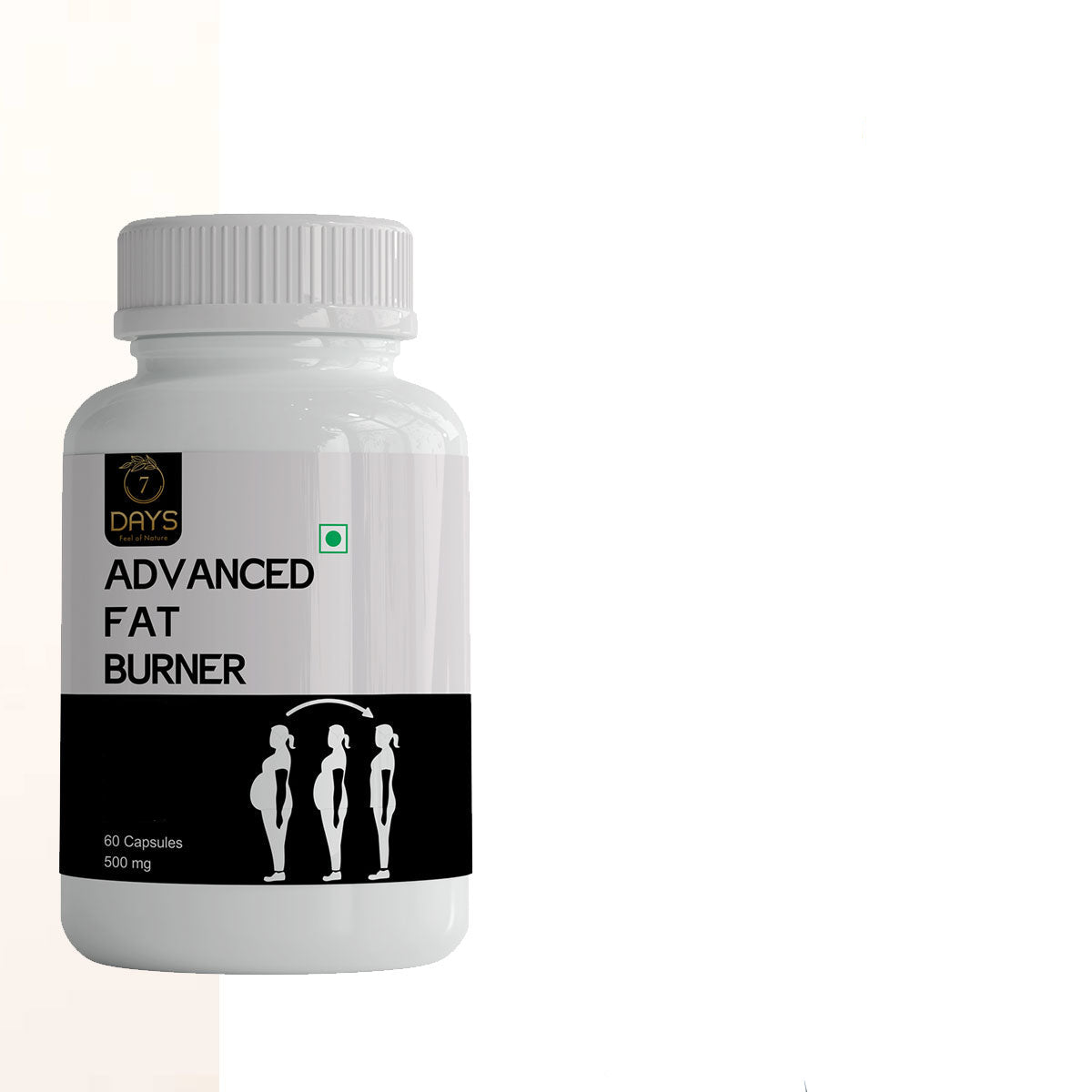 7Days Organic Loose Inches Capsule for Men and Women - 60 Caps