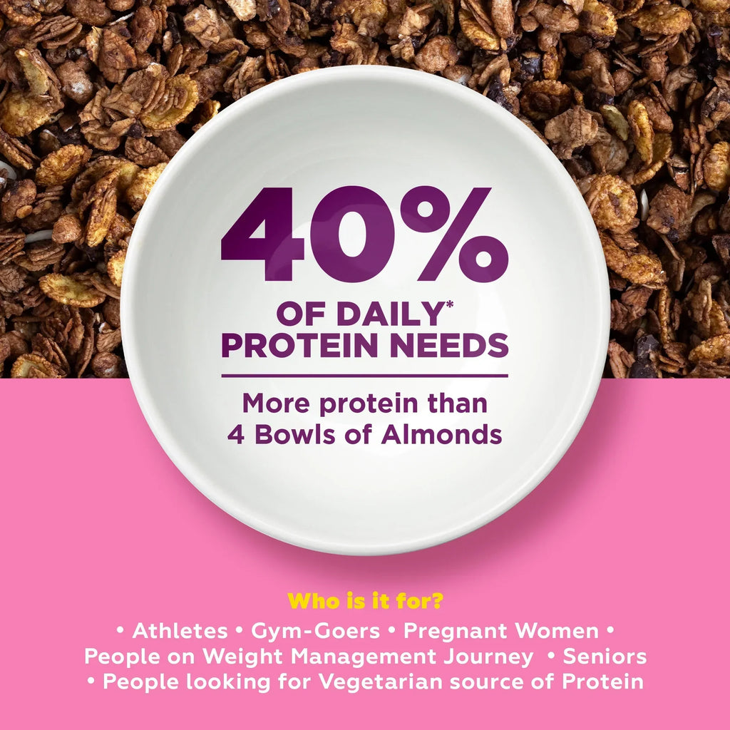 Yogabar 21g Protein Muesli Choco Almond - 850 gms