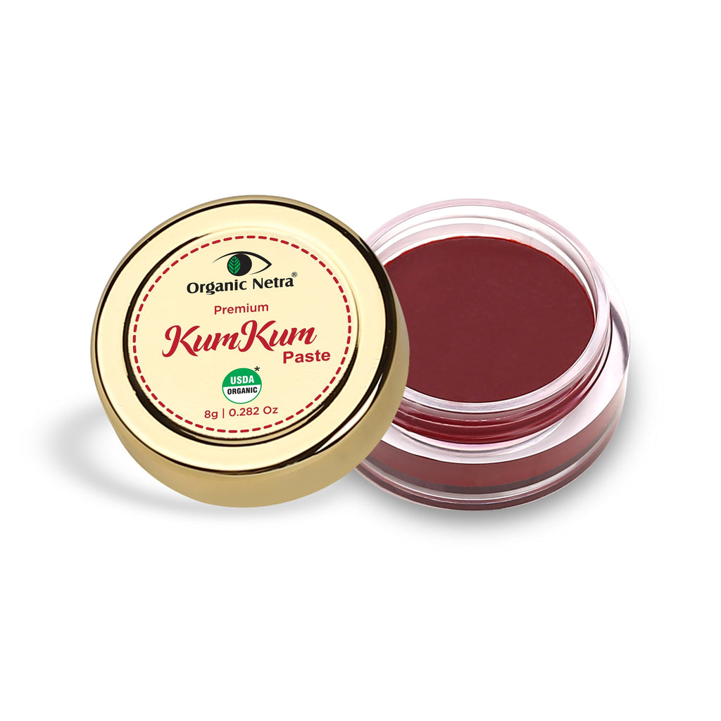 organic netra sindoor kumkum paste - 8 gms