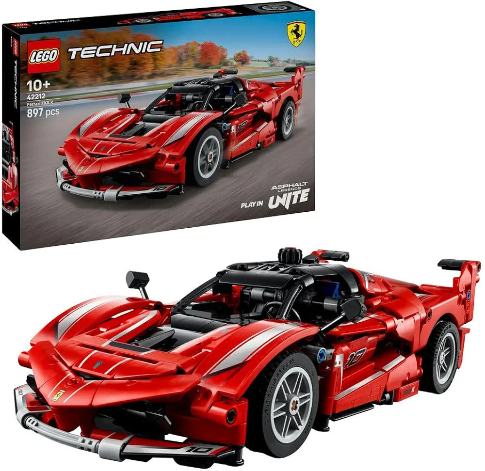Lego Technic Ferrari FXX K Model Car Kit STEM Building Toy 42212 Building Blocks Toys for 10+ Gift for Boys and Girls