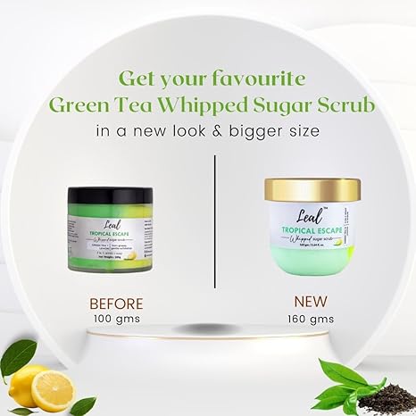Leal Tropical Escape Whipped Face & Body Scrub - 160 gms