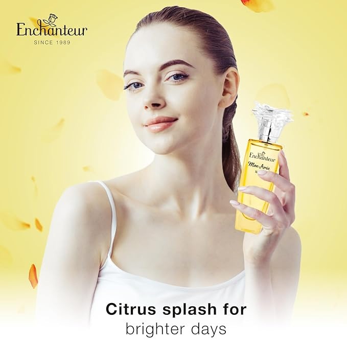 Enchanteur Mon Amie Liquid Lemon Perfume For Women - 50 ml