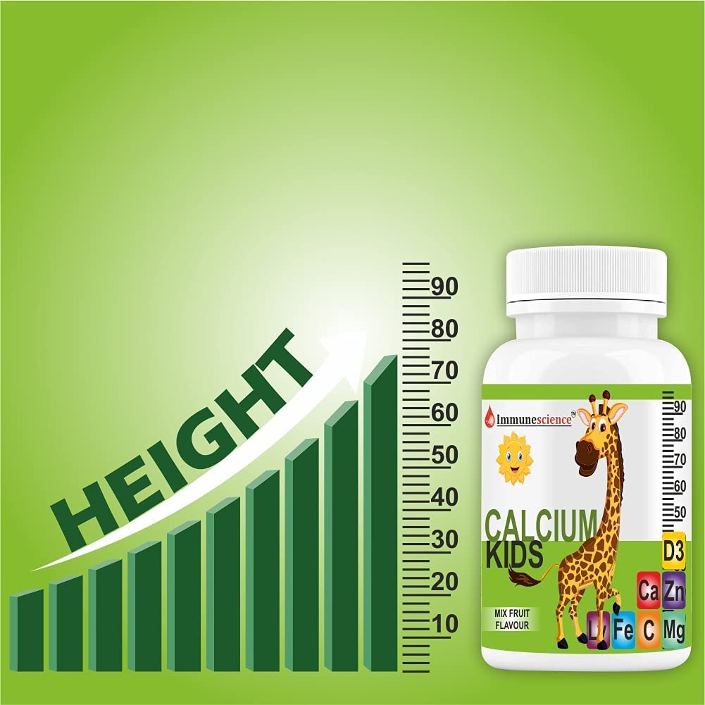 Immunescience Calcium For Kids Tablets - 90 tabs