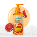mCaffeine Glow Boost Grapefruit Body Wash - 300 ml| Fruity Grapefruit Aroma | Vitamin C Rich & 5% Glycerine | Deep Cleanse, Detan for Soft & Smooth Skin | Fragrance Shower Gel for All Skin Types