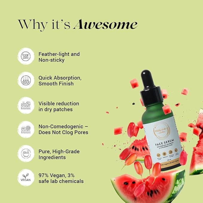 Muddy Water Hyaluronic Acid Face Serum - 30 ml