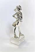 Gold Art India Daughter Figurine Silver Plated World's Best Daughter