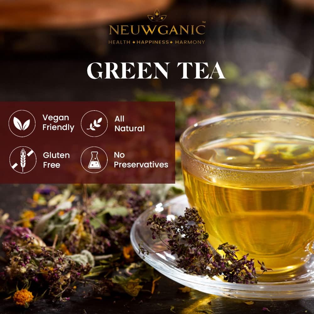 Neuwganic Tea Lemongrass Green Tea - 100 Grams