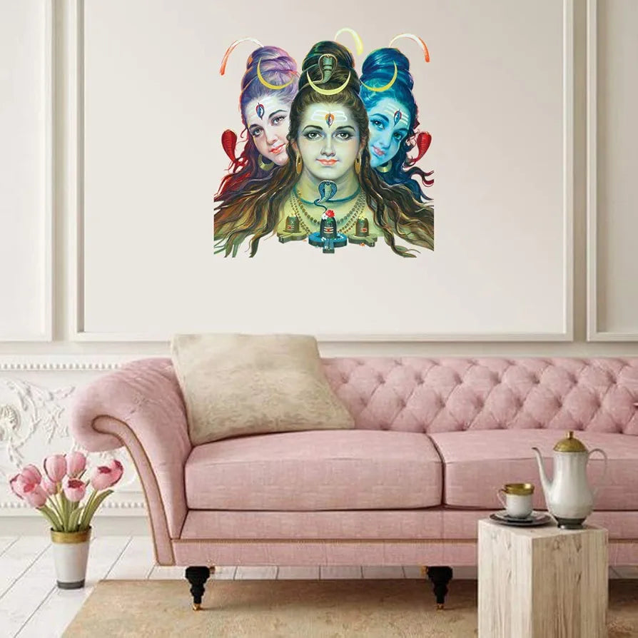 Rangoli White Glossy Vinyl Wall Sticker Premium Self-Adhesive Waterproof Parent-5 Design-24